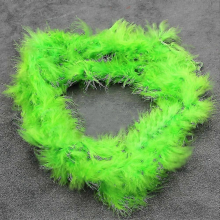 2m Green Feather Boa Fluffy Craft Costume Hen Night Wedding Fancy Party Dressup