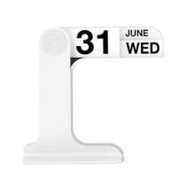 Desktop Flip Calendar Modern Minimalist Living Room Decor Daily Calendar White