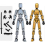 T13 Robot Action Figure 3D Printed Multi-Jointed Movable Dummy Decorations Royal 2pcs 1