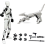 T13 Robot Action Figure, 3D Printed Multi-Jointed Movable Dummy, Royal BC Decorations 1