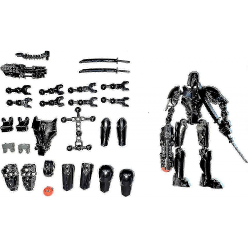 T13 Robot Action Figure, 3D Printed Multi-Jointed Movable Dummy, Royal BD Decorations 2