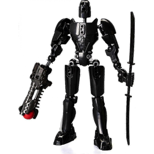 T13 Robot Action Figure, 3D Printed Multi-Jointed Movable Dummy, Royal BD Decorations