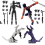 T13 Robot Action Figure, 3D Printed Multi-Jointed Movable Dummy, Royal B4 Decorations 1