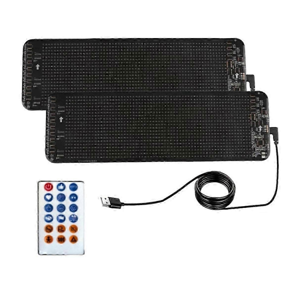 2Pcs Windshield Devil's Blinking Flashing Led Eyes For Truck Window Screen As Shown 9180669446263
