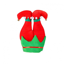 Christmas Elf Trouble Leg Shaped Hat Durable Lightweight Sweet Winter Theme Daily Wear
