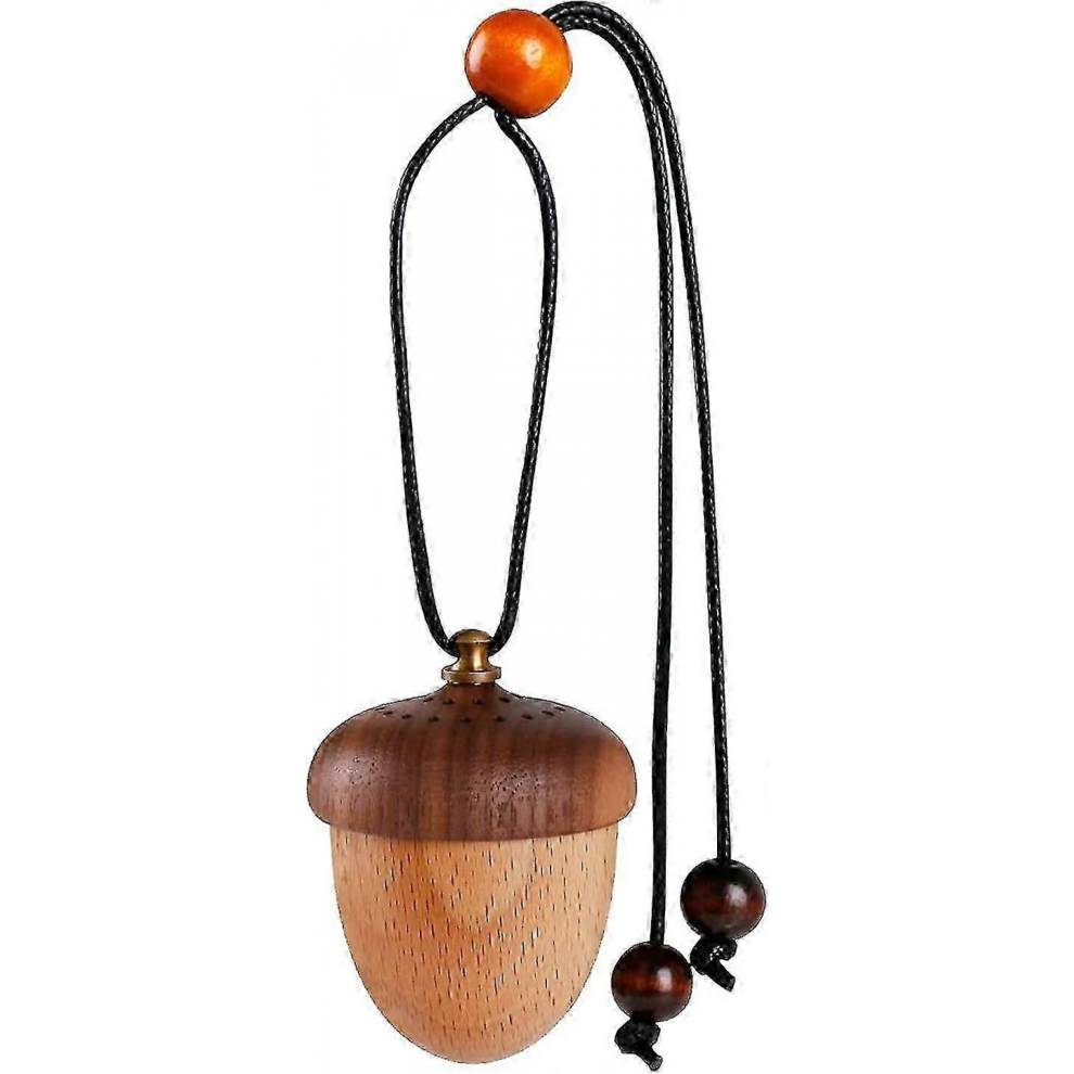 Maromalife Wooden Acorn Car Diffuser, Essential Oil Air Freshener, Hanging Aromatherapy Decor, Gift 9180669443828