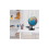 13" Spinning World Globe with Stand for Kids Learning, Classroom Desk Students 5