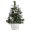 Mini Small Christmas Tree Without LED Lights Tabletop Artificial Xmas Ornament Gift 20cm Silver 1