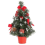 Mini Small Christmas Tree Without LED Lights Tabletop Artificial Xmas Ornament Gift 30cm Red 1