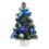 Mini Small Christmas Tree Without LED Lights Tabletop Artificial Xmas Ornament Gift 20cm Silver 4