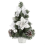 Mini Small Christmas Tree Without LED Lights Tabletop Artificial Xmas Ornament Gift 30cm Silver 1