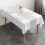 Sequin Silver Wedding Christmas Glitter Table Runner Dining Table Cloth 5