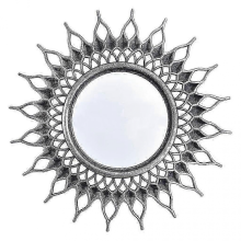 Small Round Wall Mirror for Bathroom, Bedroom, Hotel Makeup Dressing Type 2 F