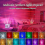 Northern Lights Aurora Projector 16 Colors Galaxy Mood Light Remote Timer 3