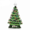 Ceramic Christmas Tree LED Decoration Desktop Ornament-ZZY 1