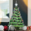 Ceramic Christmas Tree LED Decoration Desktop Ornament-ZZY 2