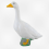 Large White Plastic Goose Garden Ornament -  Lawn Decor 1