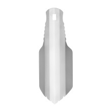 Pelle en titane pur, 35 g, 205 70 mm, argentée, outil de camping