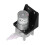 G928 transparent angle droit 500 ml/min 6,4/9,6 mm 10