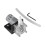 G928 transparent angle droit 500 ml/min 6,4/9,6 mm 4