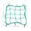 Filet de cargaison en nylon élastique avec crochets 30x30cm vert 9