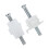 2 pezzi clip per faro 701941141A per T4 1990-2003 16