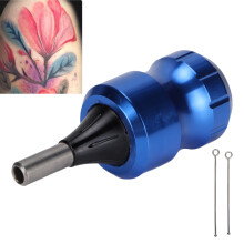Impugnatura a cartuccia per tatuaggi in lega blu 32mm 80mm 3,1 pollici