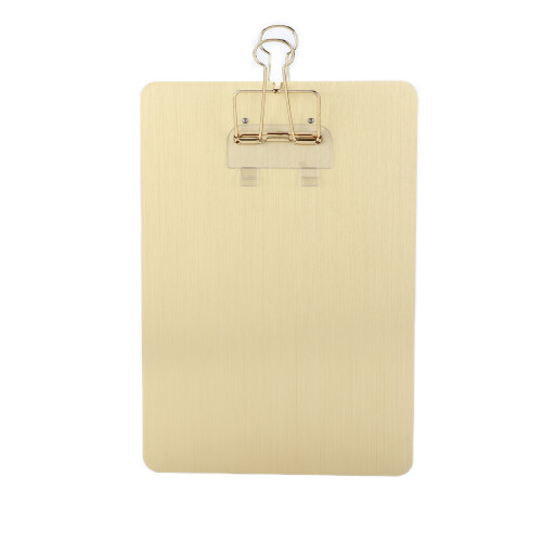 Dossier porte-blocs doré, Lot multi, 22,8  15,8 cm 1
