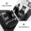 1St Stevige ABS Douchekophouder Zwart Design 8