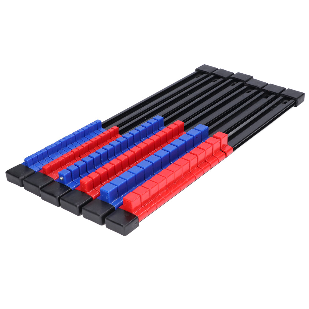 6Pcs Socket Organizer Tray Multipurpose Abs 1/4In 9469363329233