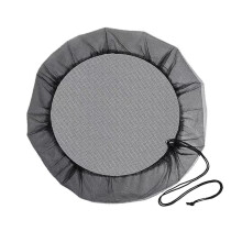 Regenkolbennetz Regen Butt Net 85cm with Elastic Band Cover for Rainwater Tank Protection Adjustable Drawstring