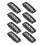 100Pcs 6 Teeth Hair Extension Clips Wig Clips 8
