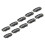 100Pcs Black U Shape Hair Extension Snap Clip Safe 4