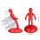 Red Human Shaped Knife Holder Multifunction 15