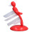 Red Human Shaped Knife Holder Multifunction 10