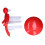 Red Human Shaped Knife Holder Multifunction 6