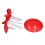 Red Human Shaped Knife Holder Multifunction 2