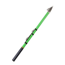 Telescopic Fishing Rod 1.8m Carbon Fiber Portable Travel Rod with Ceramic Guides for Saltwater Freshwater Fishing 1.5m-3.0m Green