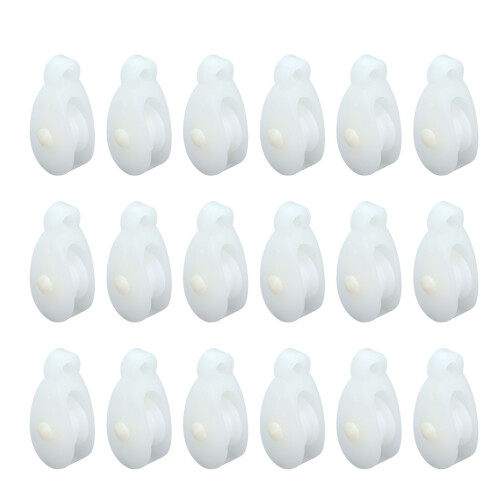 25pcs Plastic Breeding Pulleys Automatic Wire 1