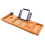 Bamboo Bathtub Tray Simple Durable Retractable 9