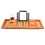 Bamboo Bathtub Tray Simple Durable Retractable 10