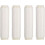 Elastischer Faden 4pcs 0.1mm/0.15mm Unsichtbare Meeresfischerei Schnur Dehnbarer Bindfaden String 4