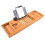 Bamboo Bathtub Tray Simple Durable Retractable 7