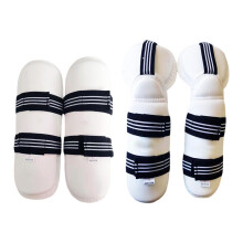 Taekwondo Forearm and Elbow Pads for Sparring, Adjustable Kickboxing Protectors for Men, Women, and Kids