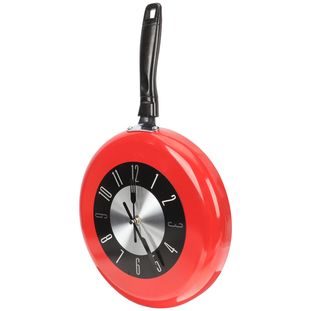Bratpfanne Form Uhr Metall Home Office ZubehöR Idee-image
