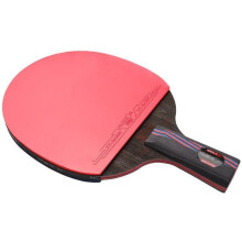 Professional Ping Pong Bat with Premium Rubber and High Elastic Sponge | Lightweight Table Tennis Paddle with Carry Bag