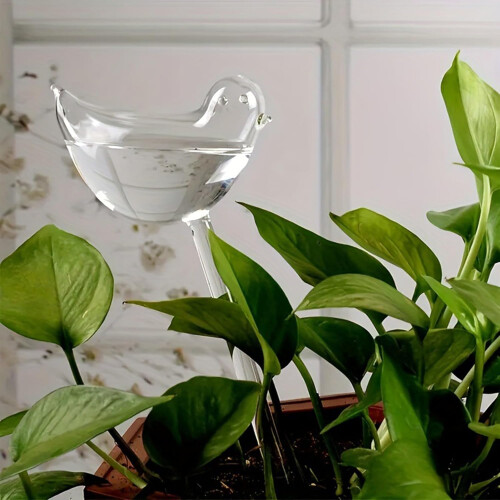 Automatic Watering Device Bird Shape for Indoor Plants - Self-Watering Spikes Dripper 1pcs, Efficient Plant Care Solution 1