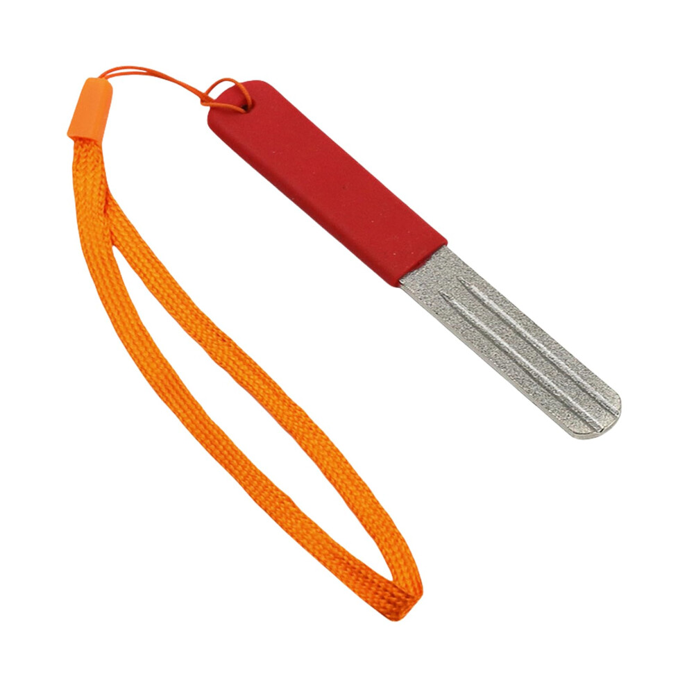 Angelhakenschã¤Rfer Doppelseitiger Angelhaken-Schleifstein Rot 4-Inch Schã¤Rfwerkzeug Fã¼R Fischer Schã¤Rffeibe Aus Hochwertigem Material 6482260757766