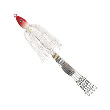 Umbrella Rig Kits 5-Arm Swimbait Rig for Bass Fishing Lures Red Head White B Trolling for Freshwater Saltwater Boats