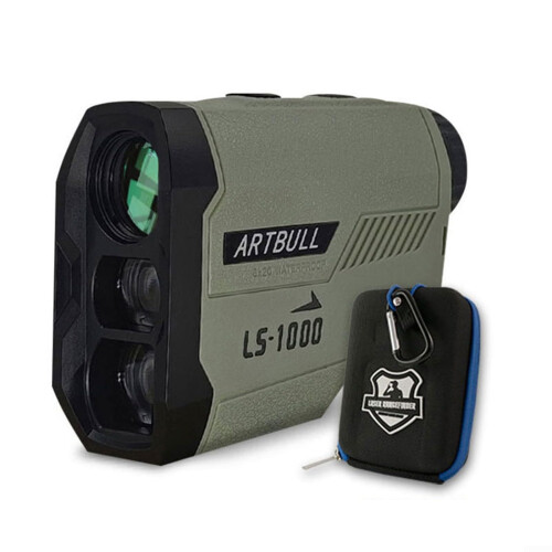 Golf Rangefinder FlagLock with Slope Function, 6x Magnification, Compact and Lightweight Design for Golf and Hunting Training 1000